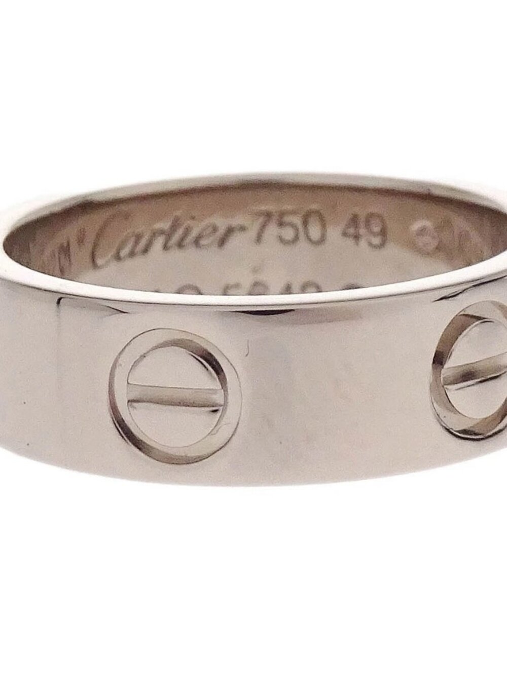 Cartier Love Ring 750 AQ5642 #49 #48 Jewelry 126667